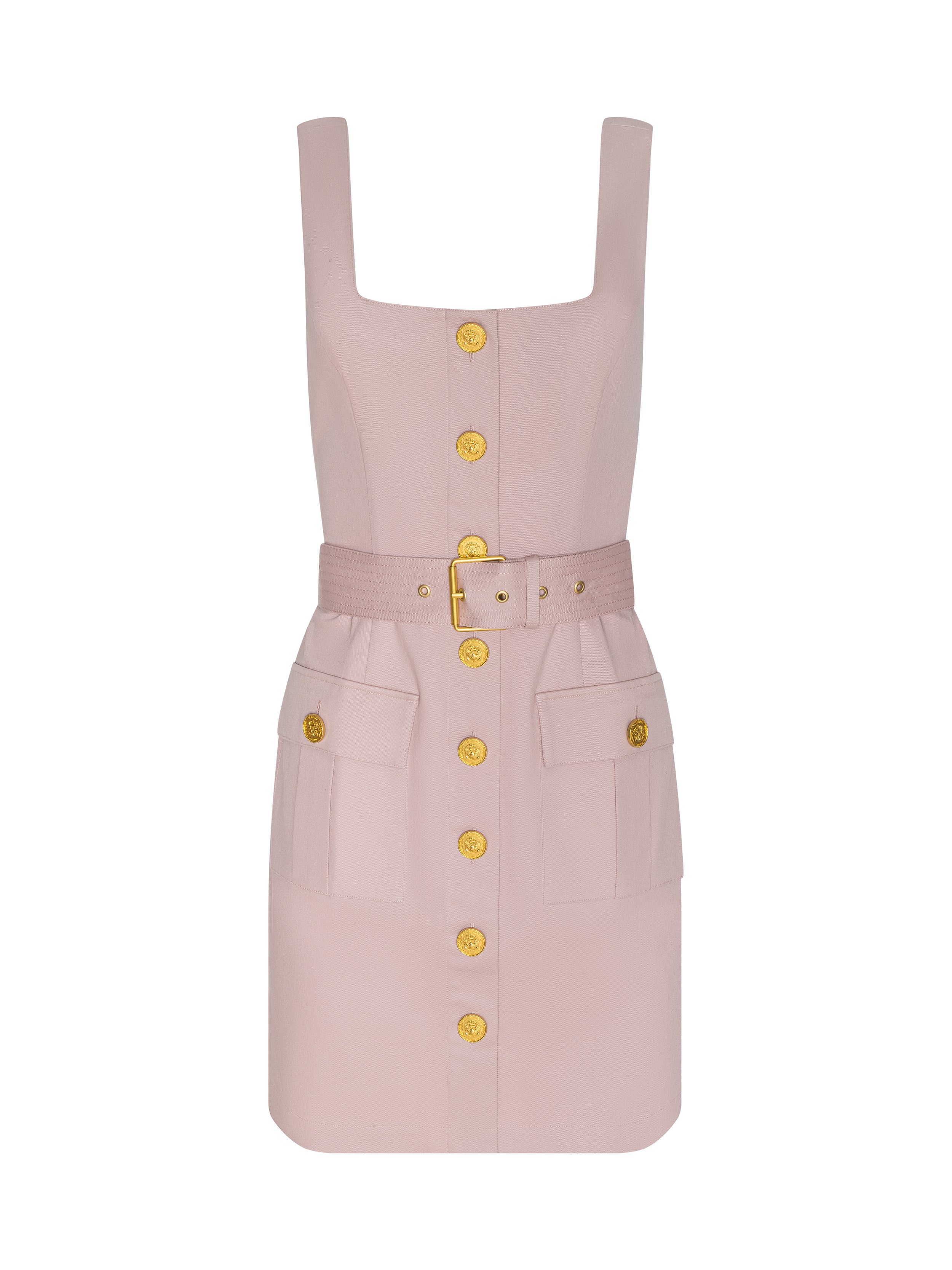 Midy Dress In Pale Rose