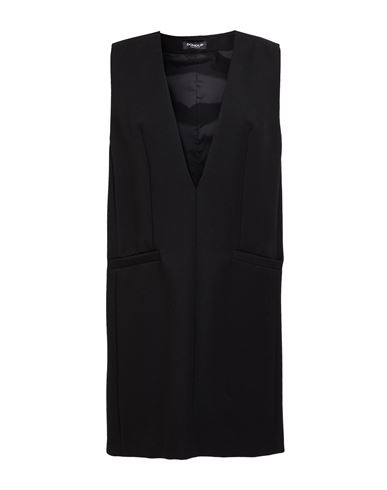 Woman Mini dress Black Size 2 Polyester, Viscose, Elastane