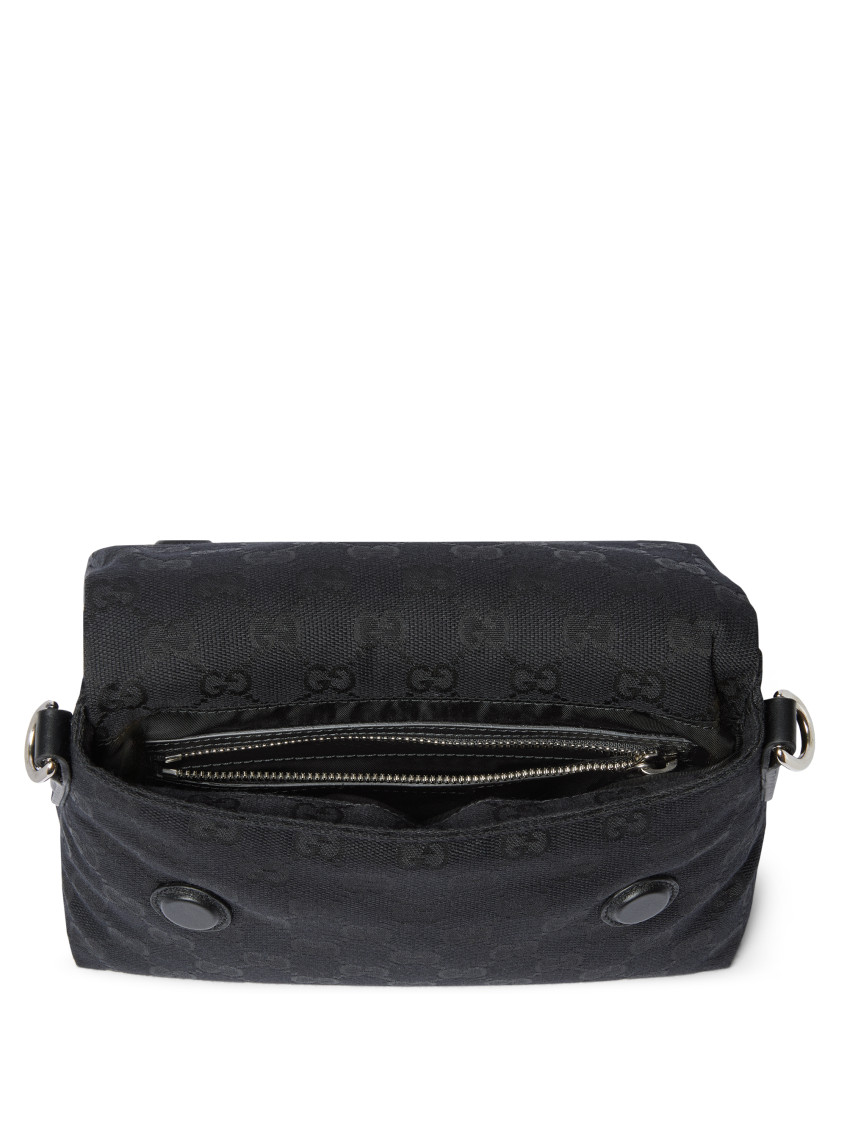 Black Monogram Crossbody Bag