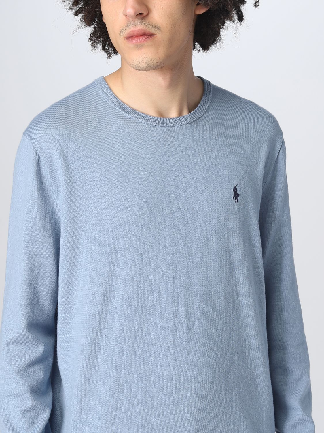 Sweater Men color Blue