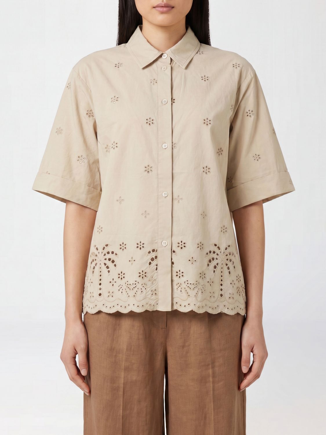 T-Shirt Woman color Beige
