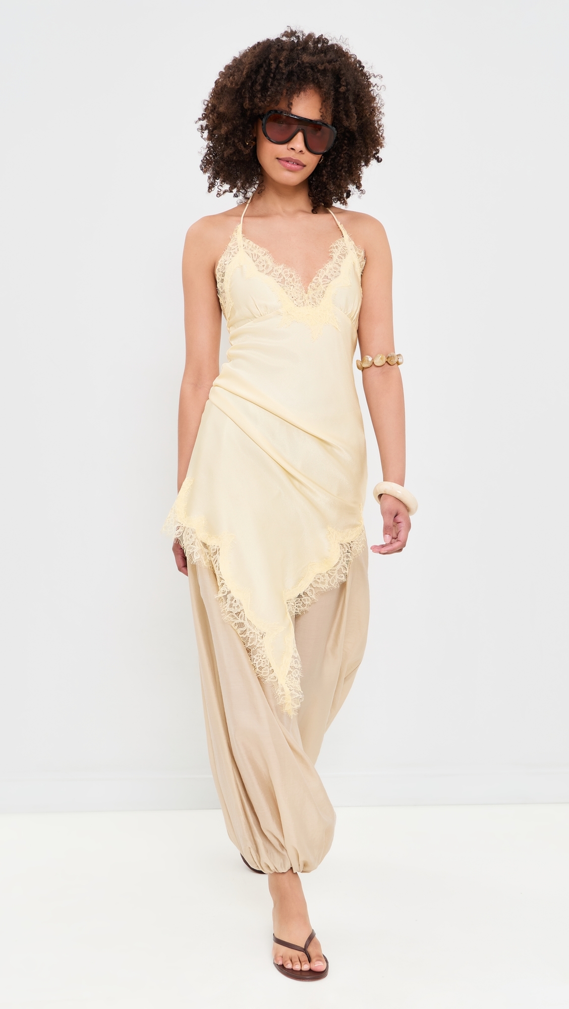 Silvio Halter Mini Dress Buttercup