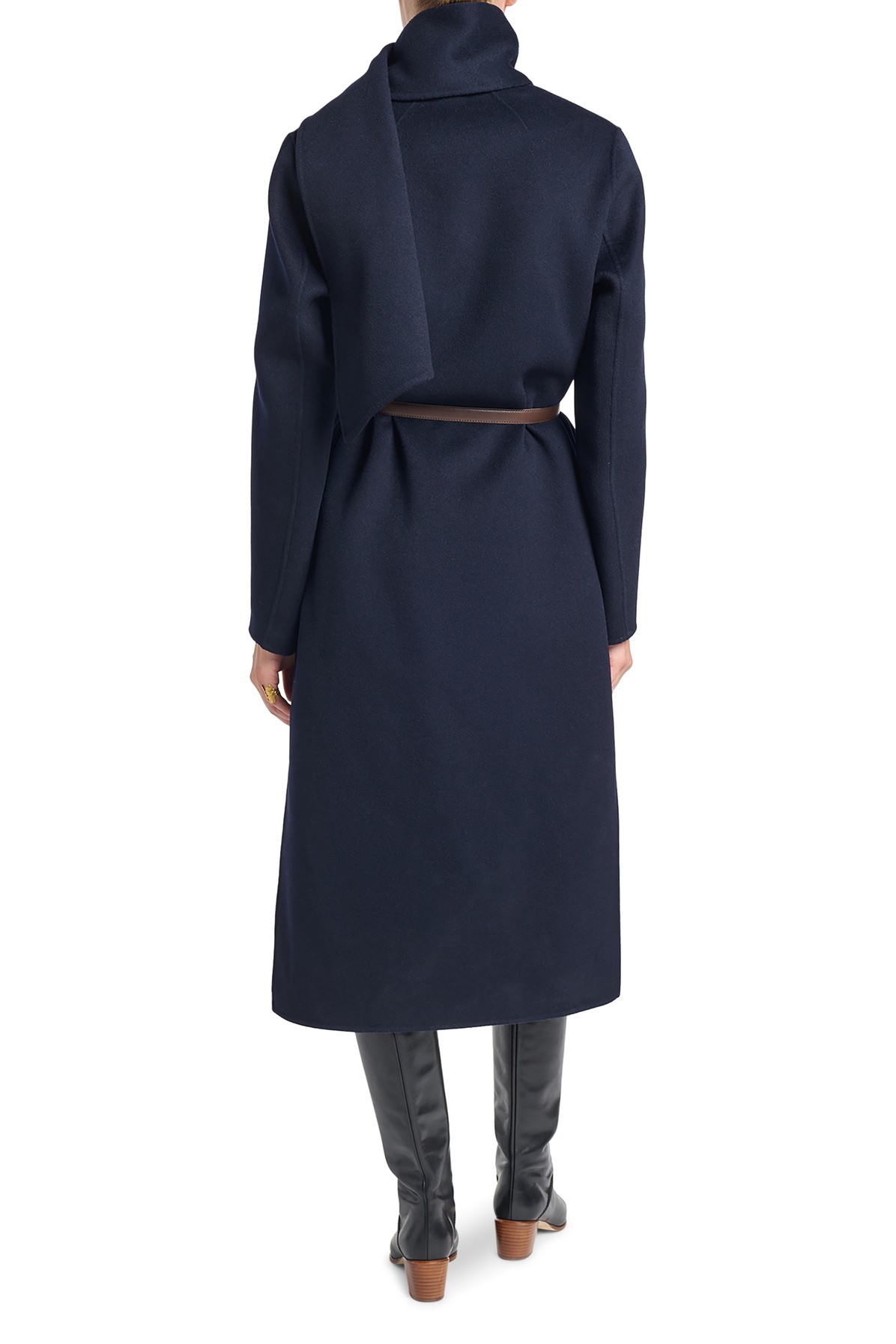 Valeran Coat with Removable Scarf