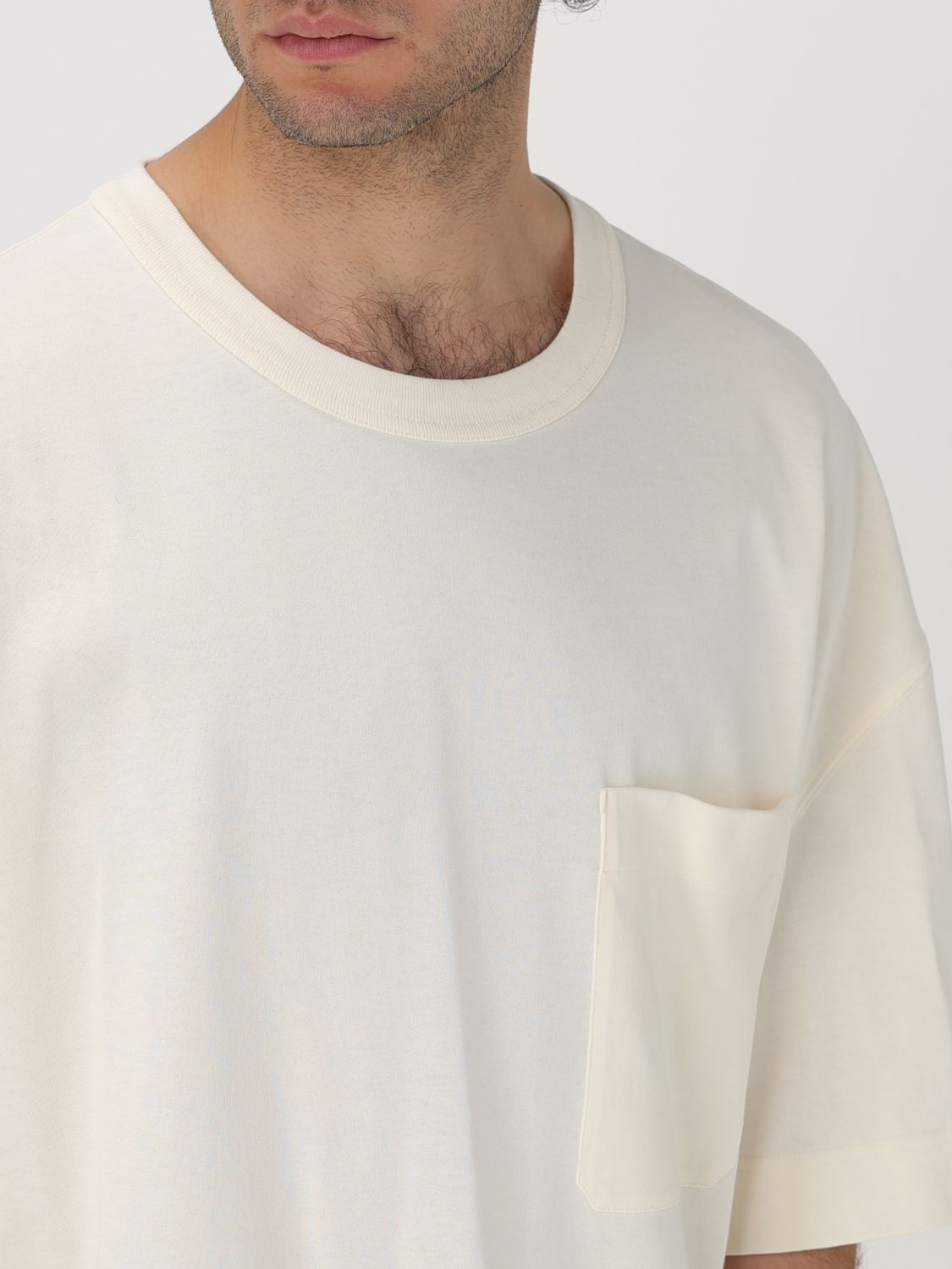 Crew-neck jersey T-shirt - White