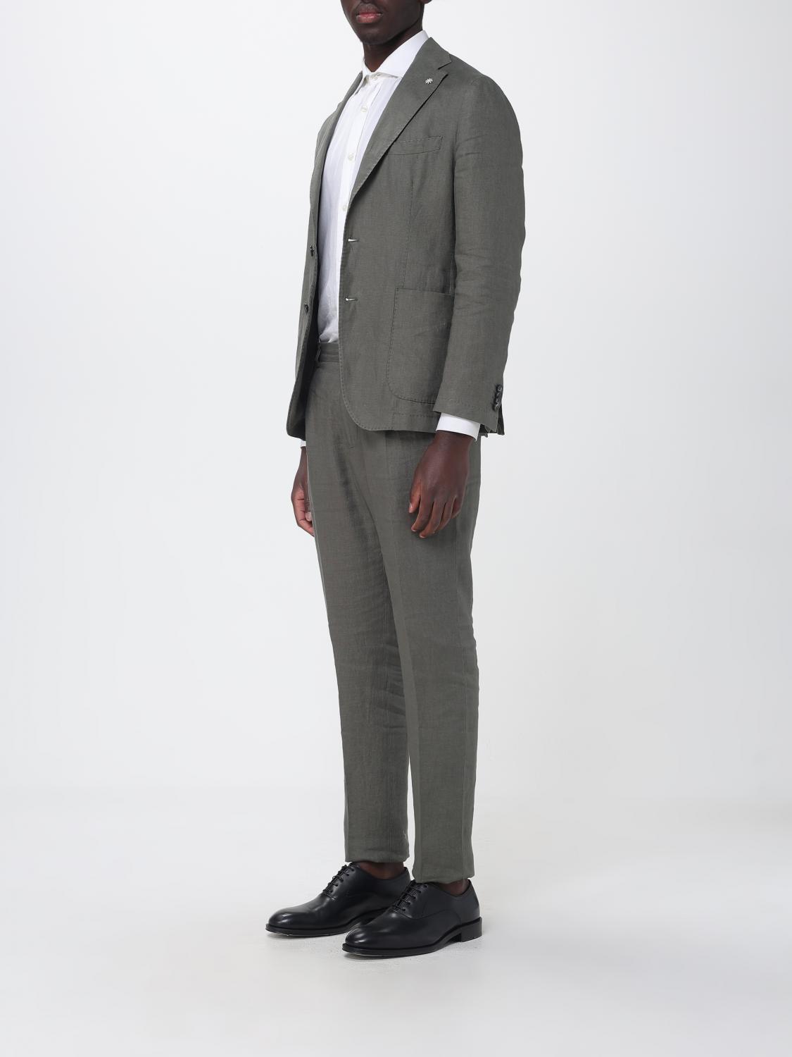 Suit Men color Green