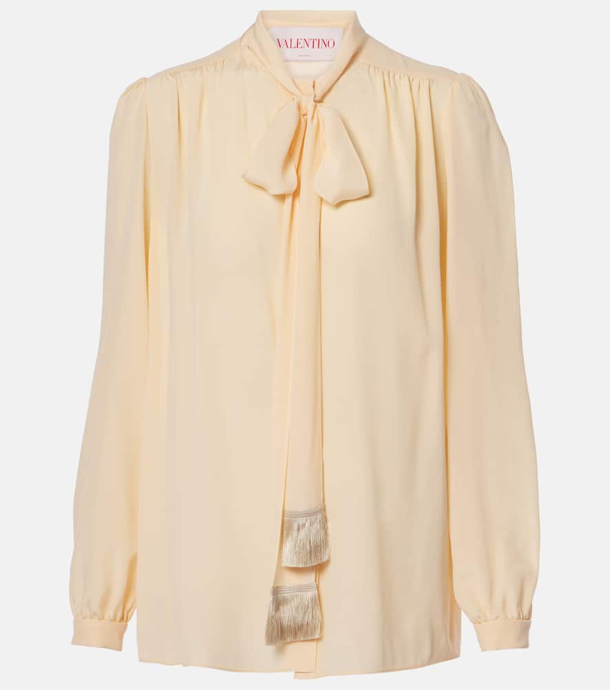 Silk crêpe de chine shirt
