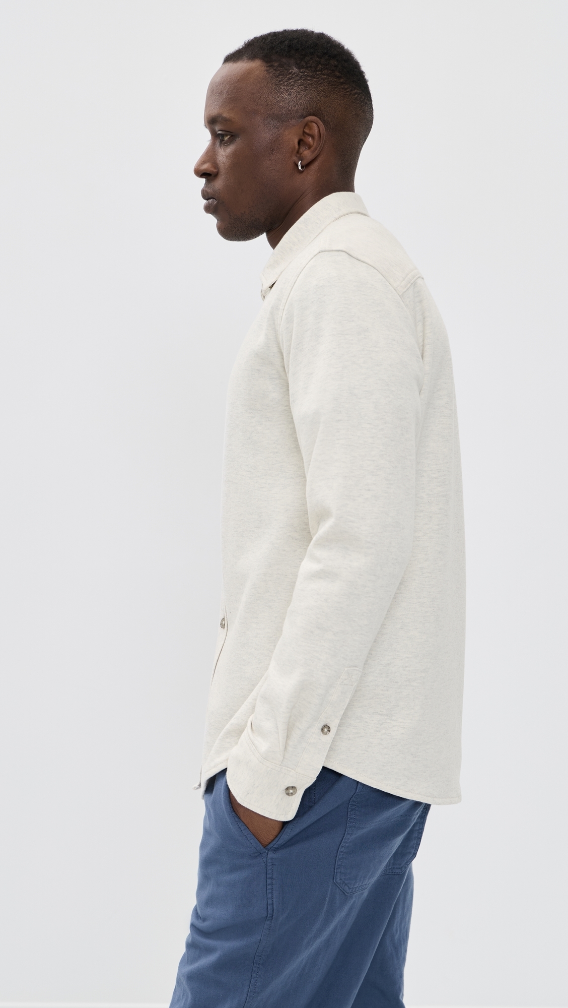Pacifica Stretch Shirt Oatmeal Heather