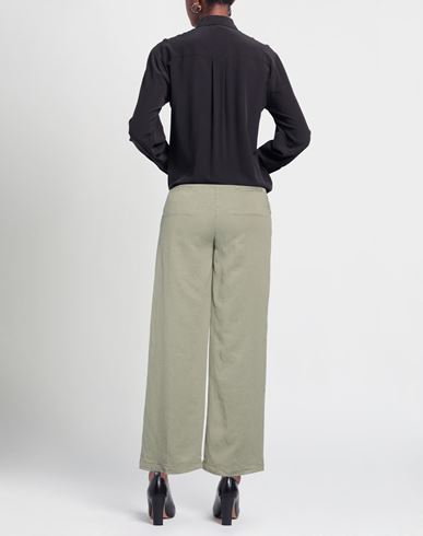 True Nyc Woman Pants Sage green Size 28 Lyocell, Linen, Cotton