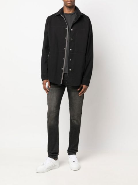 S-DOVES twill shirt jacket