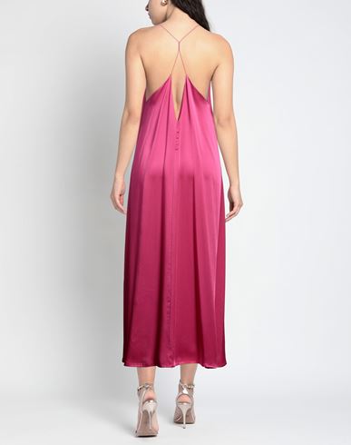 The Nina Studio Woman Maxi dress Fuchsia Size M Silk