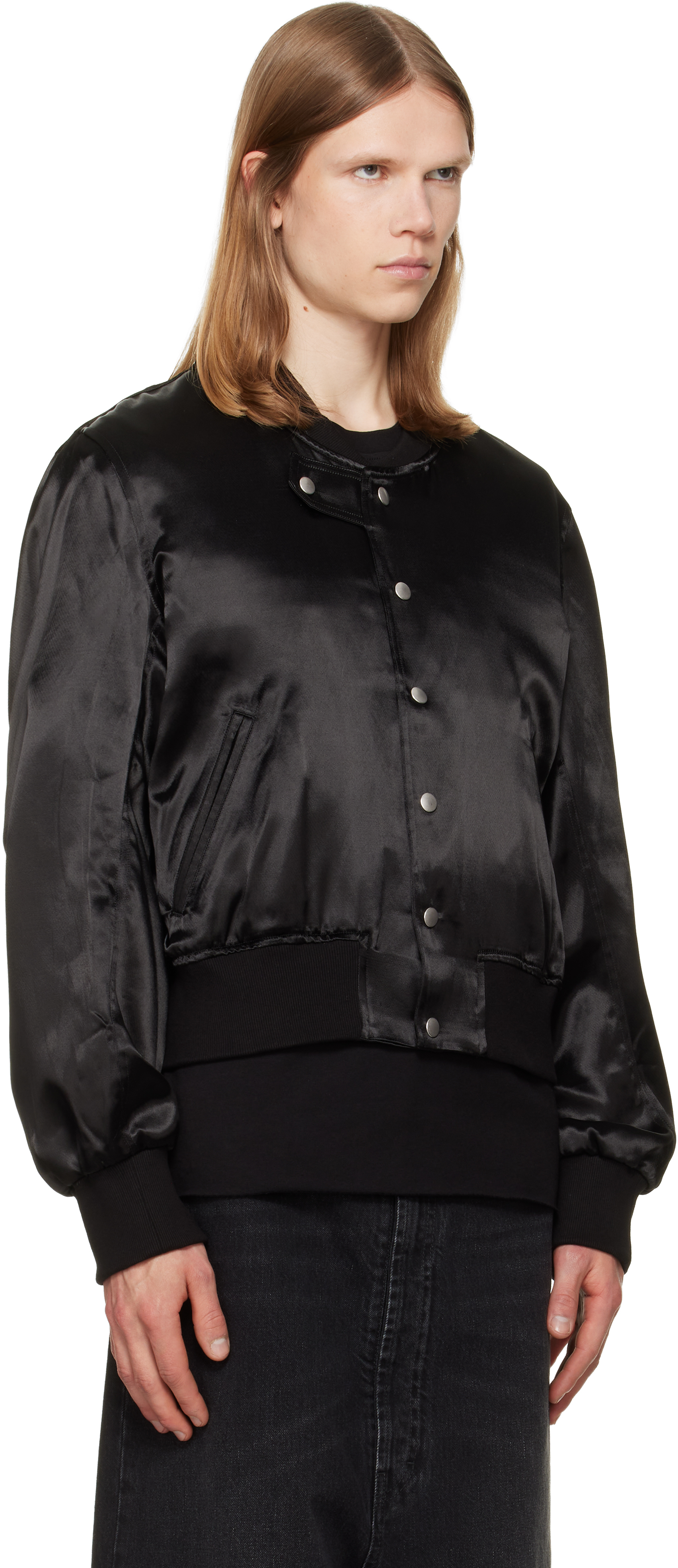 Black Hampton Varsity Jacket