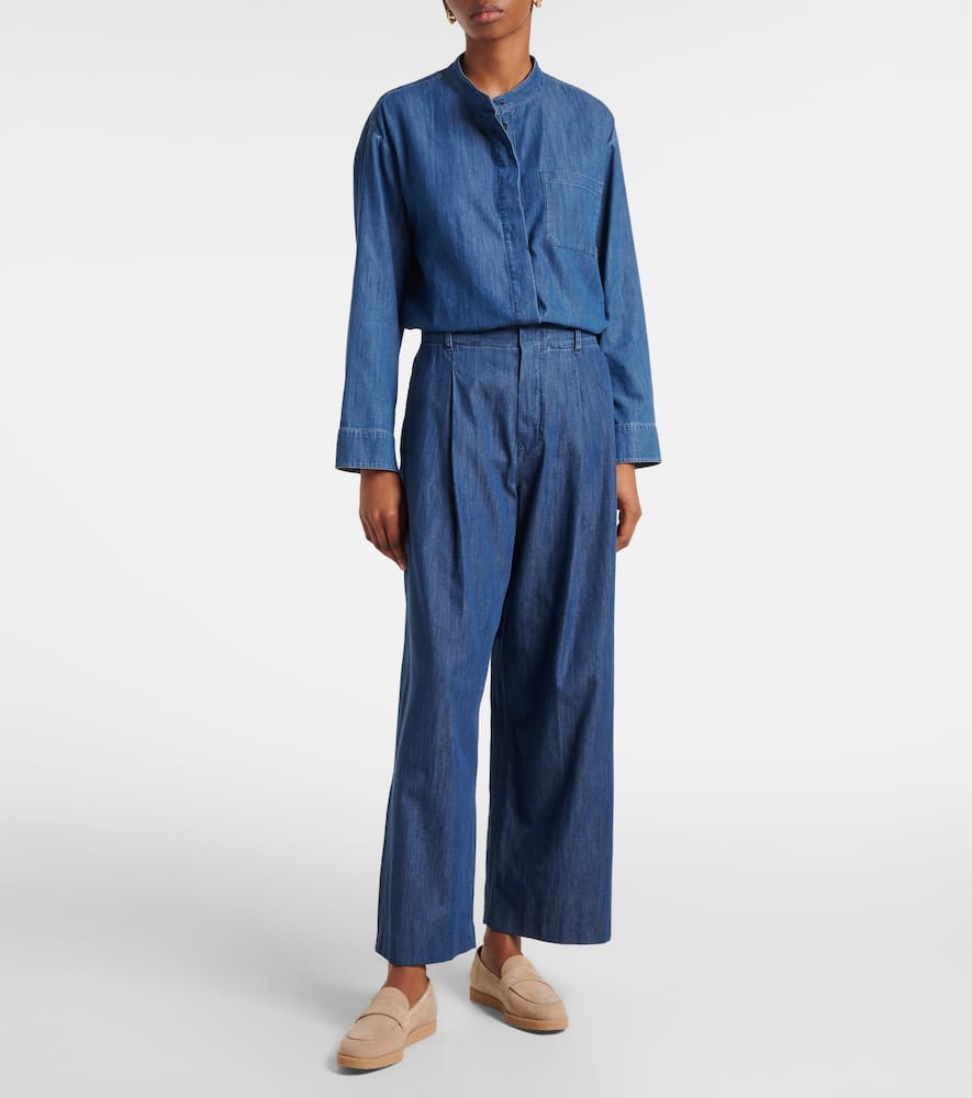 Weite Hose Sophie aus Denim