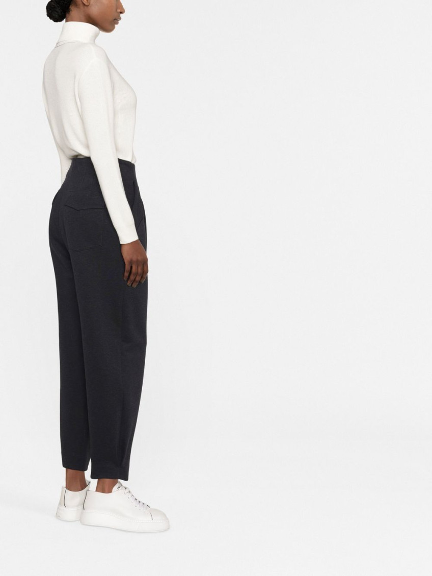 Turtleneck Ribbed-knit Jumper