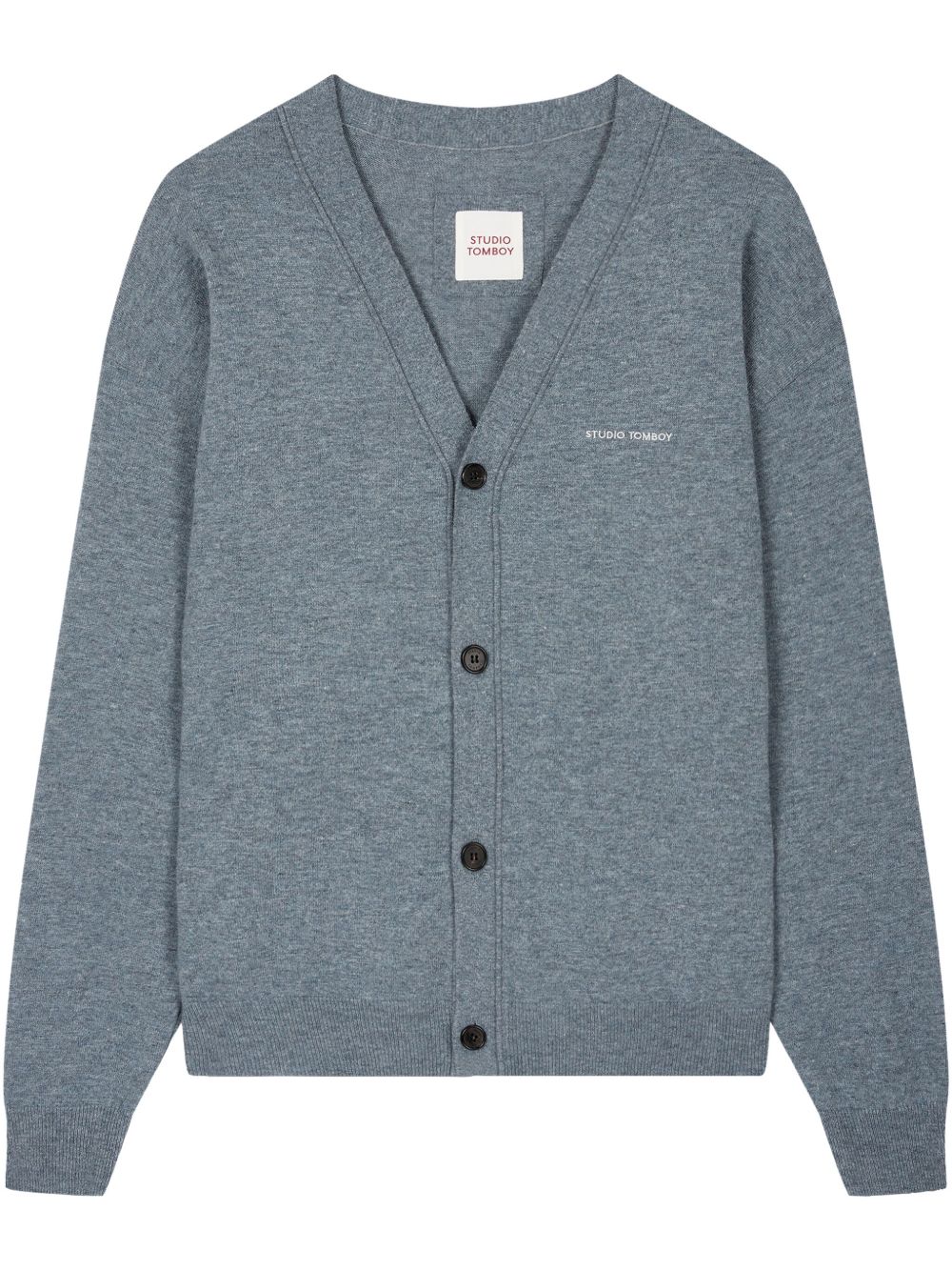 STUDIO TOMBOY V-neck cardigan - Blue