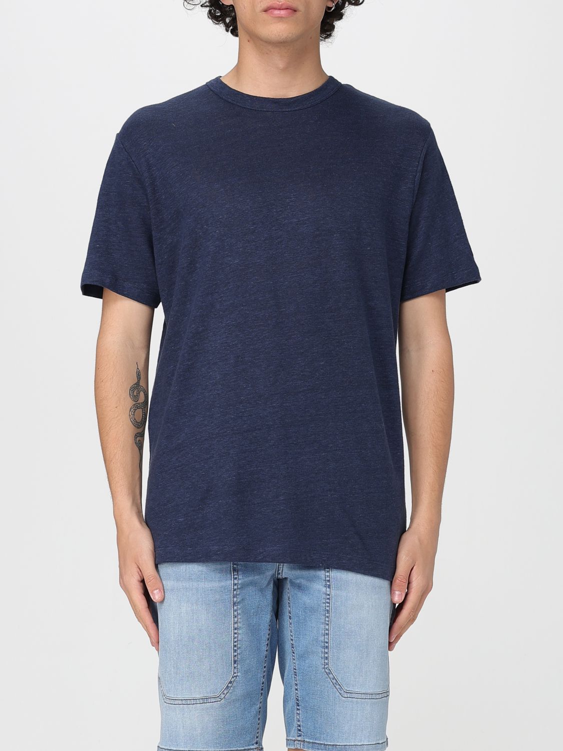 T-Shirt MC2 SAINT BARTH Men color Navy