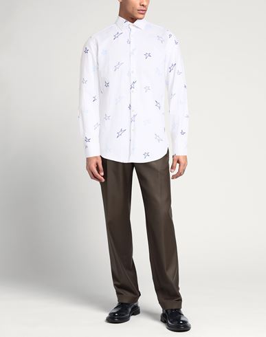 Man Shirt White Size 15 Cotton