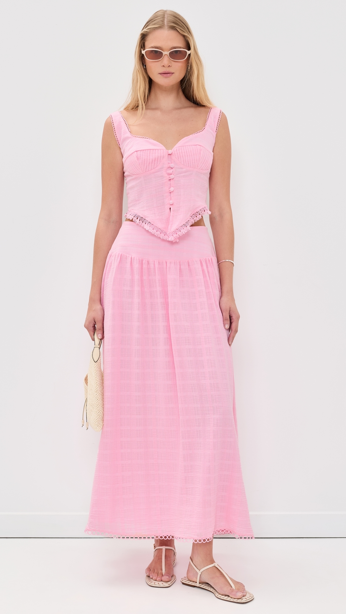 Lucia Blouse THATCH PINK