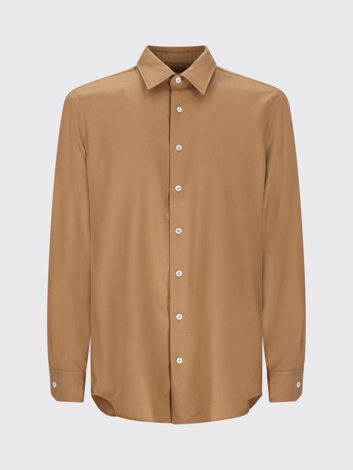 Shirt Men color Biscuit