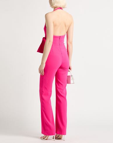 Woman Jumpsuit Fuchsia Size 2 Polyester, Elastane