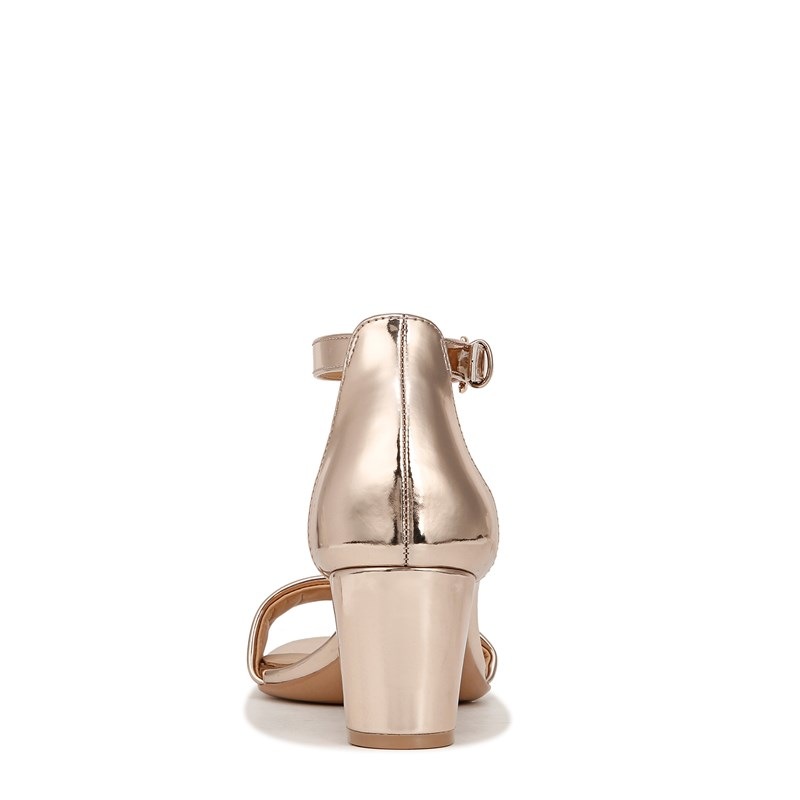 Women's Vera Dress Sandals (Rose Gold Faux Leather)