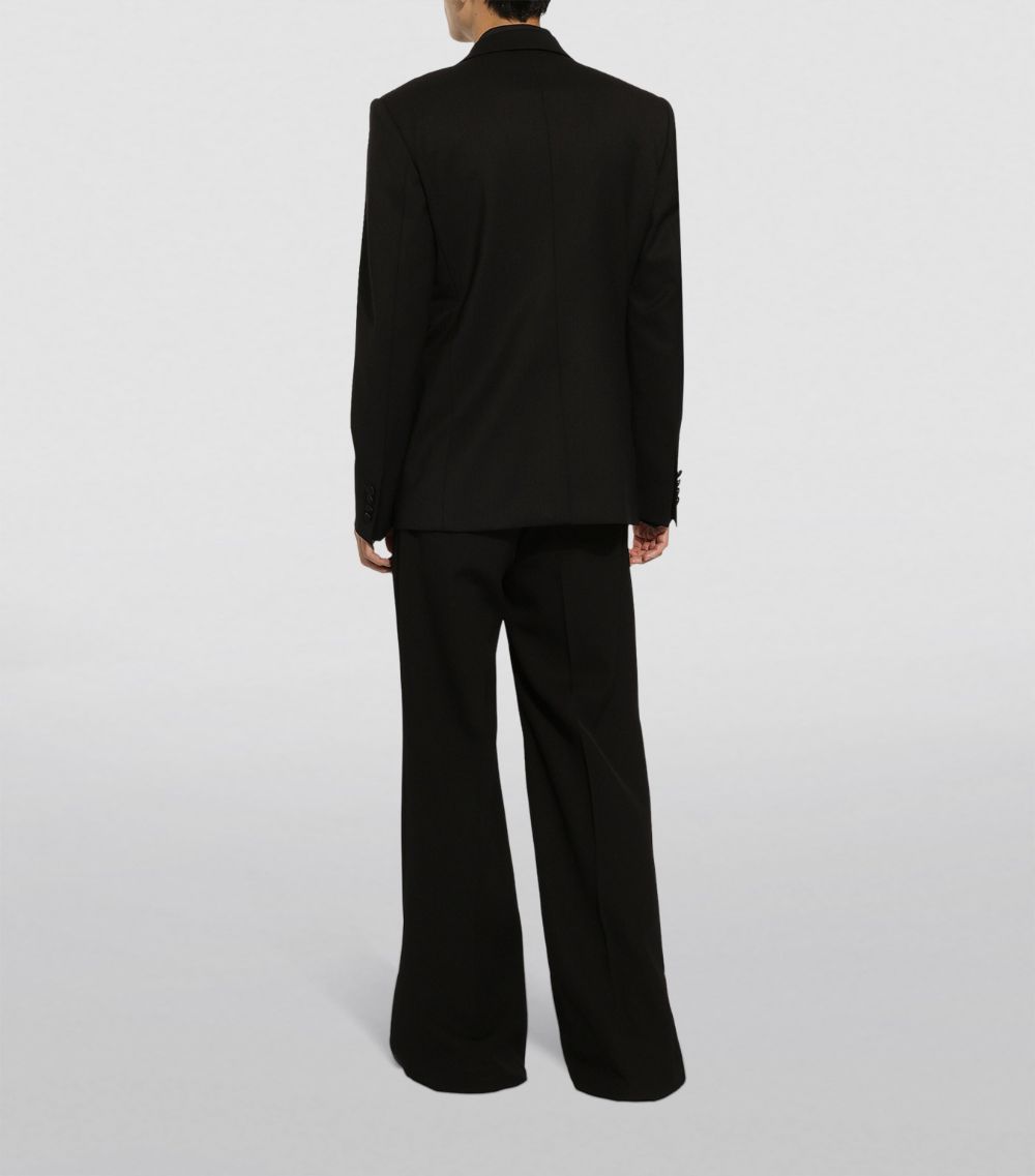 Embellished Single-Breasted Blazer