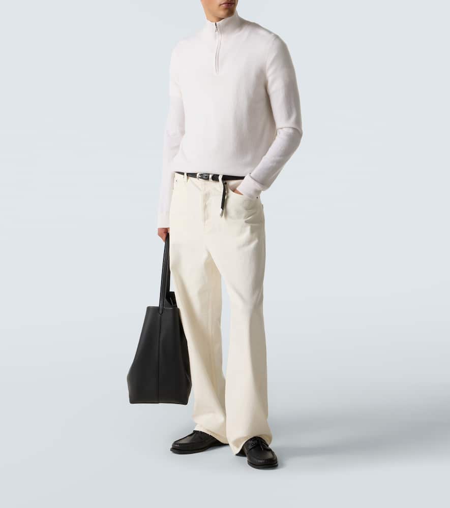 Dared cashmere half-zip sweater