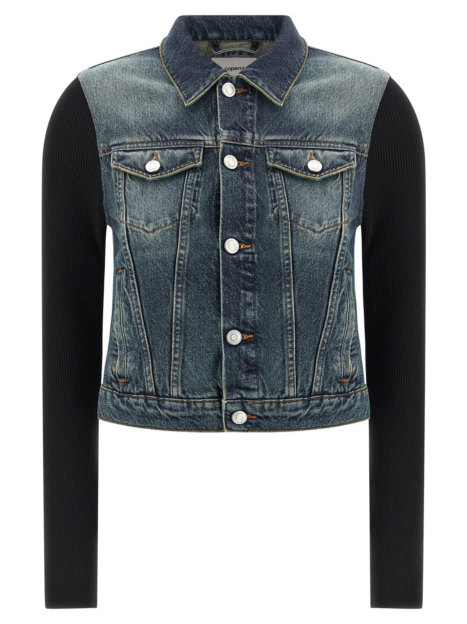 Hybrid Rib Denim Jacket