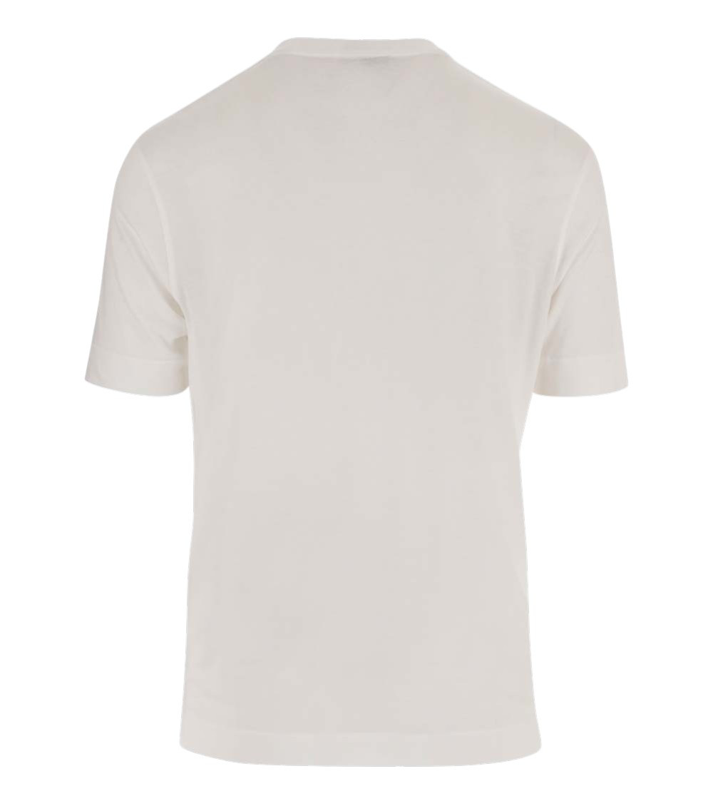 Beige Logo Crew Neck T-Shirt