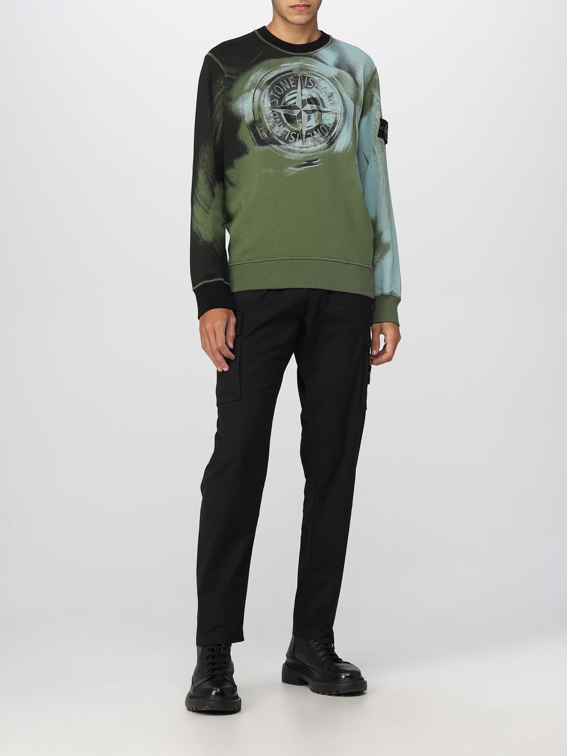 Pants Men color Black