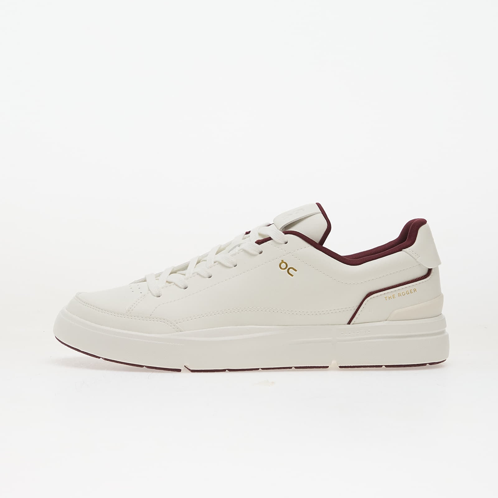 On The Roger Centre Court in Ivory & Maroon - White. 10 also .5, 11, 11.5, 12, 12.5, 13, 7, 7.5, 8, 8.5, 9