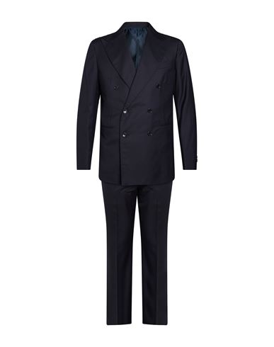 Man Suit Midnight blue Size 36 Wool