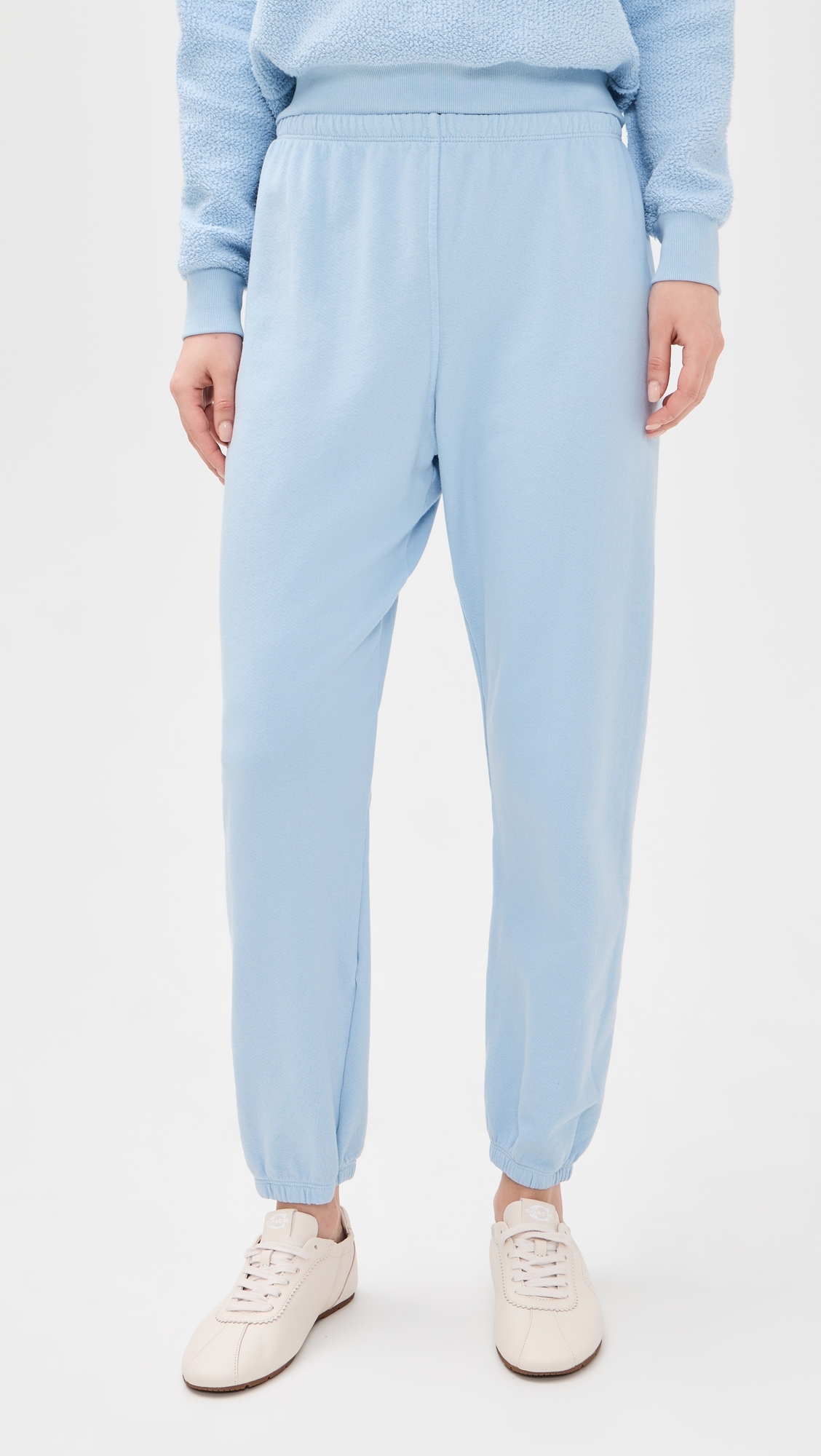 French Terry Easy Sweatpants Powder Blue
