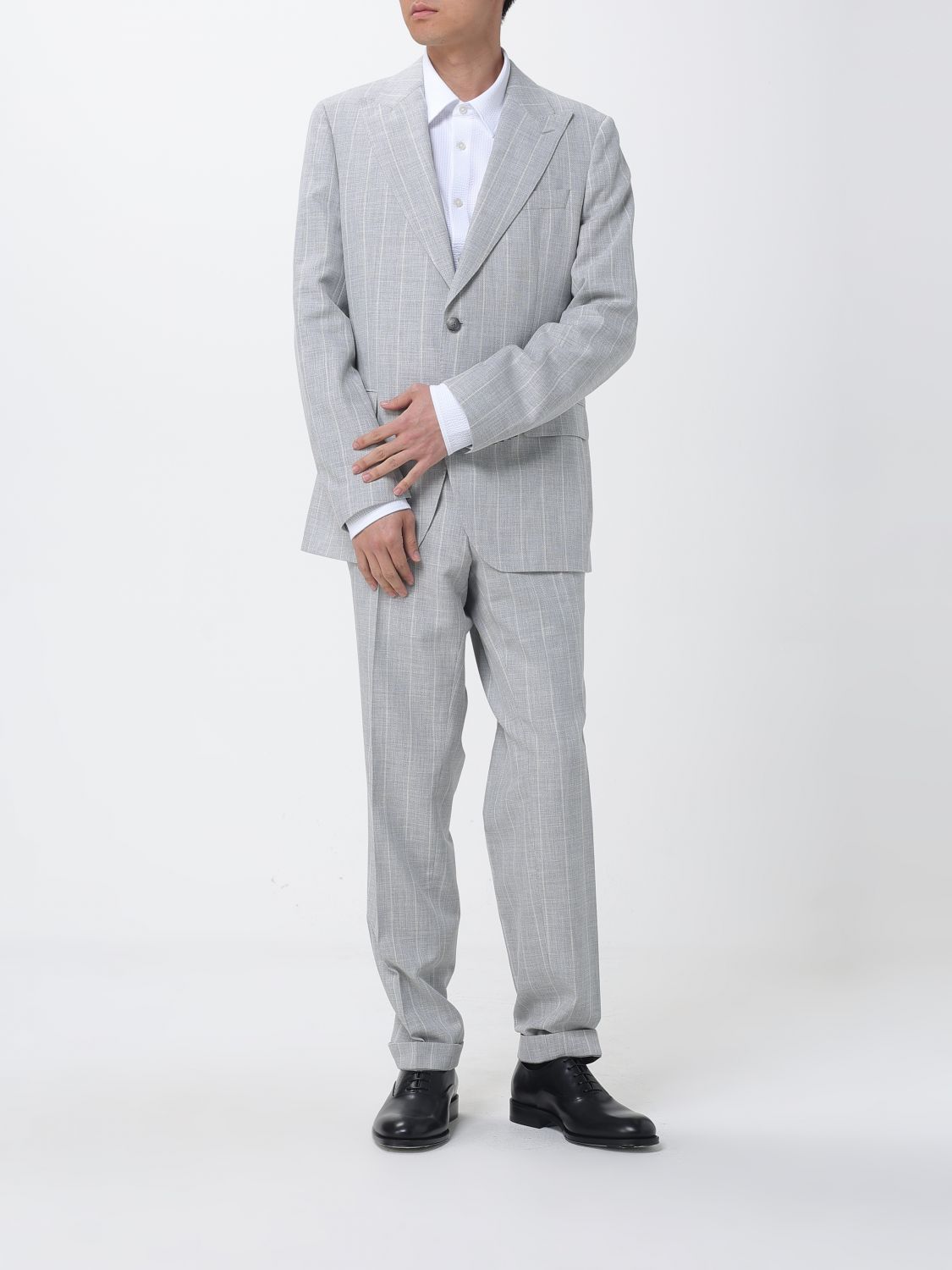 Suit Men color Grey