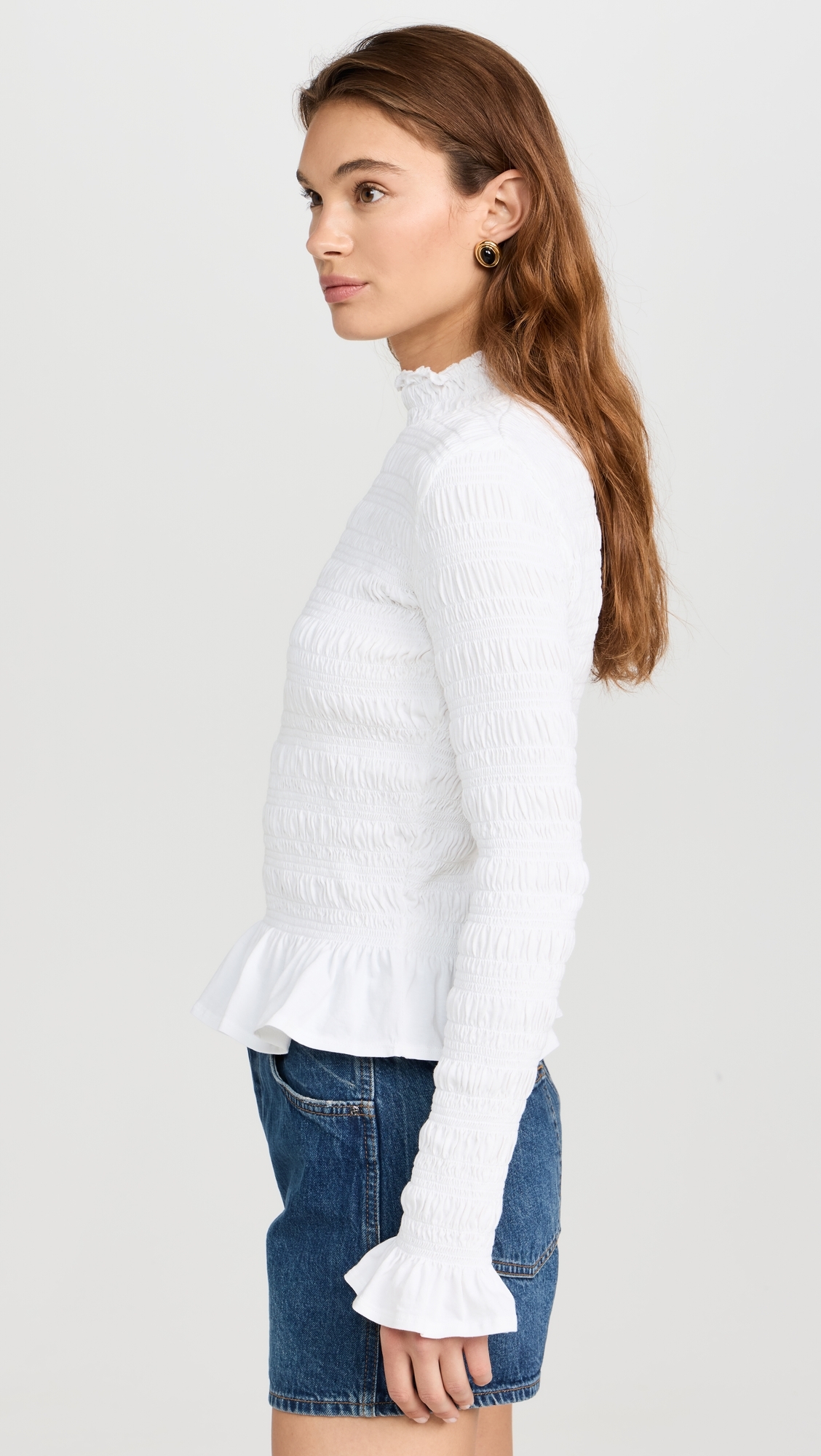 Kantor Jersey Top White