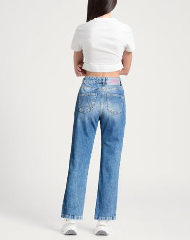 Woman Jeans Blue Size 26 Cotton