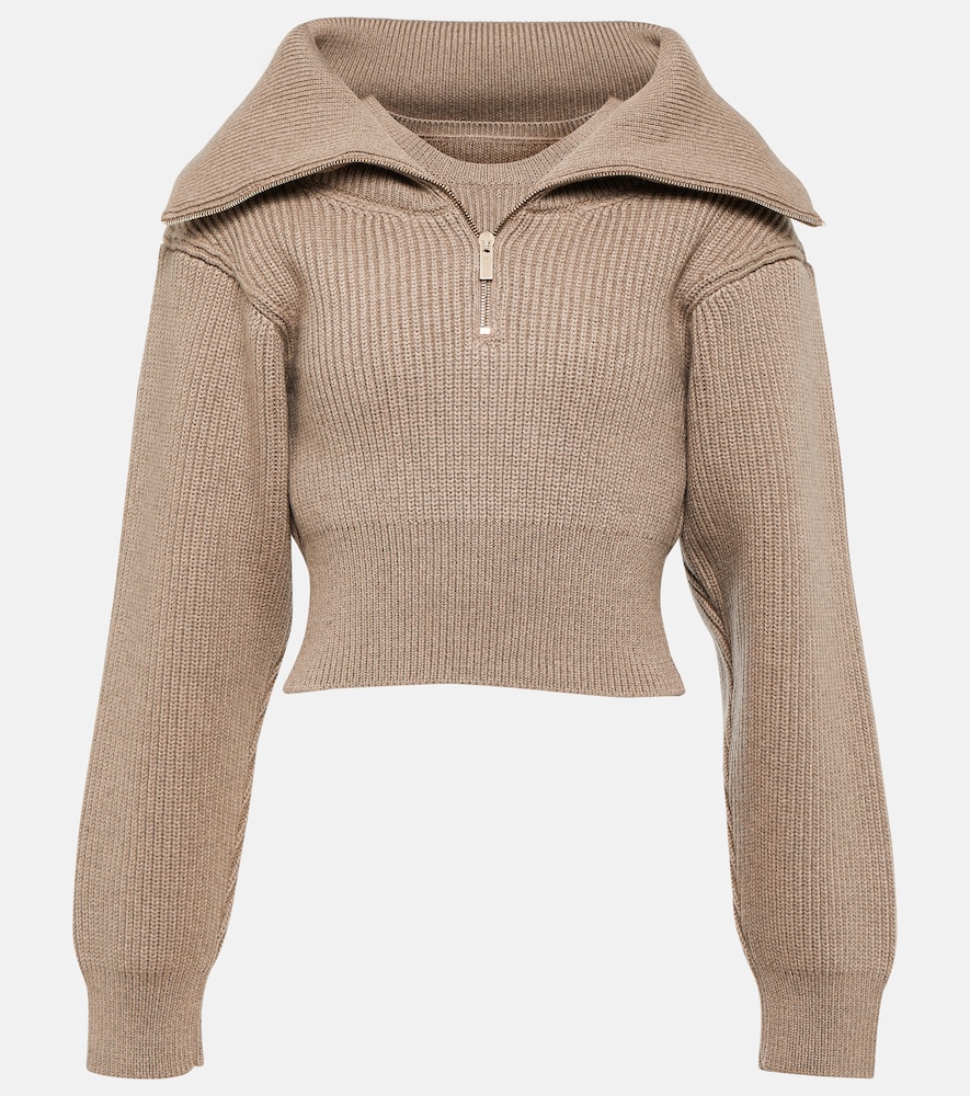 Le Maille Risoul cropped wool sweater