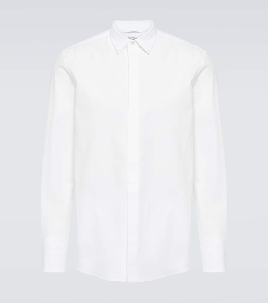 Rockstud Untitled cotton poplin shirt