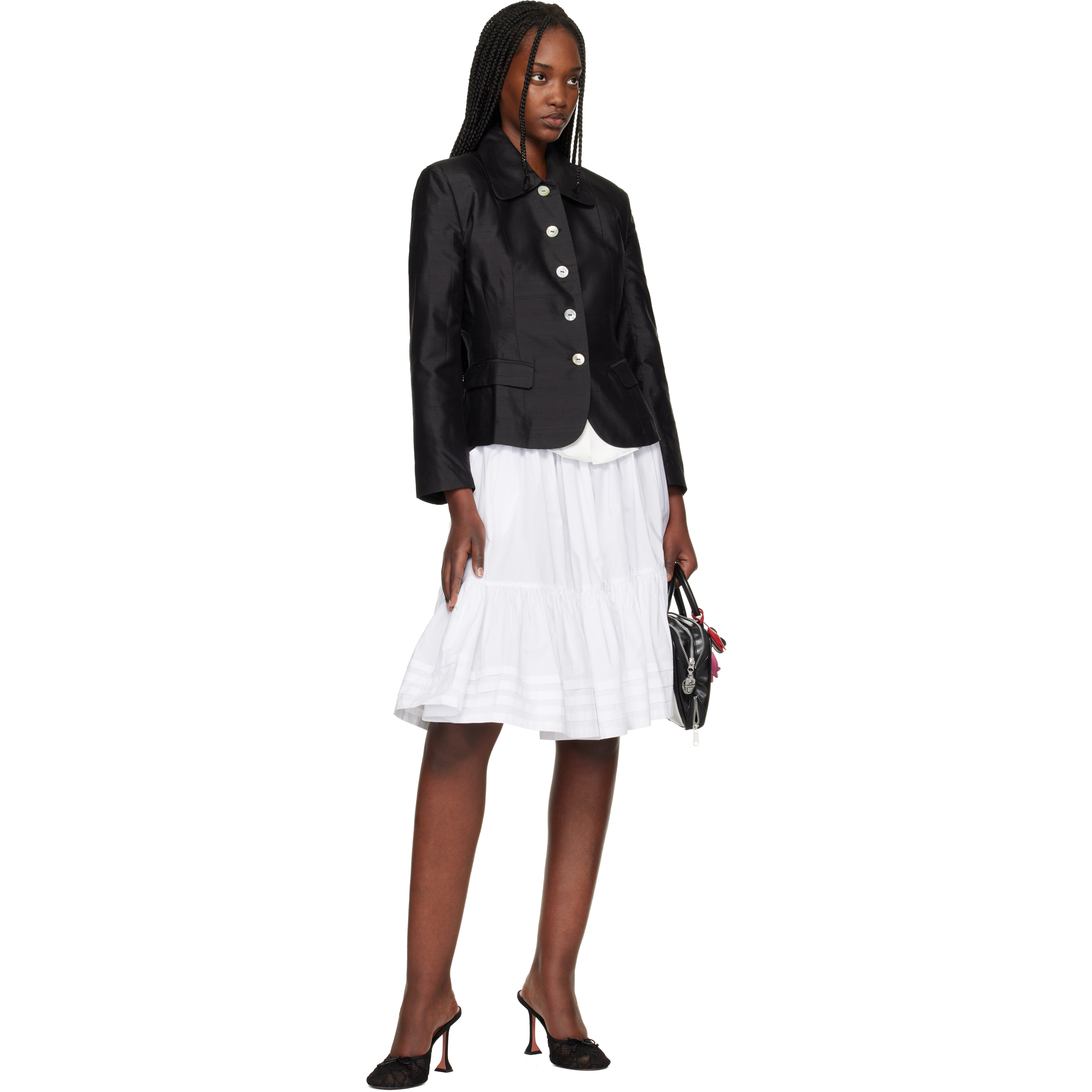White Ida Miniskirt