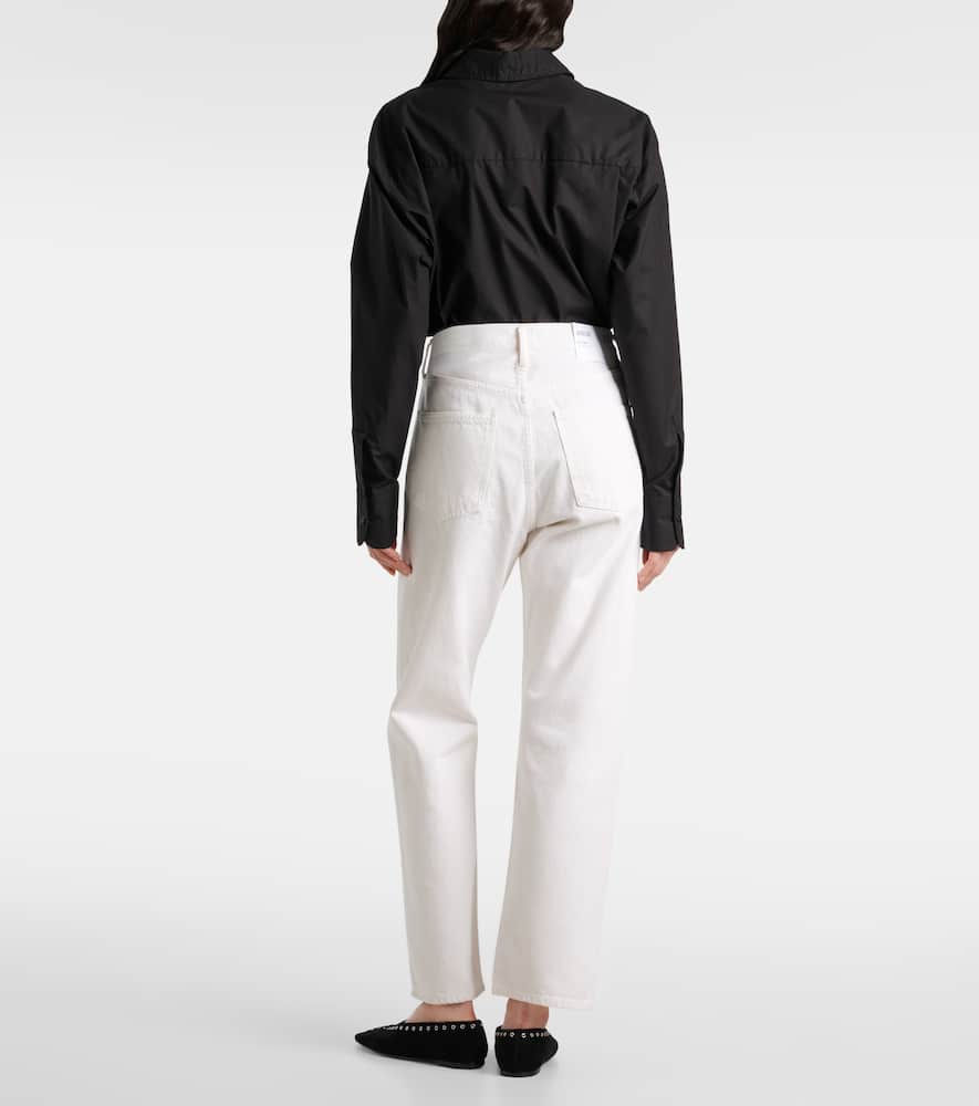 90s mid-rise straight jeans