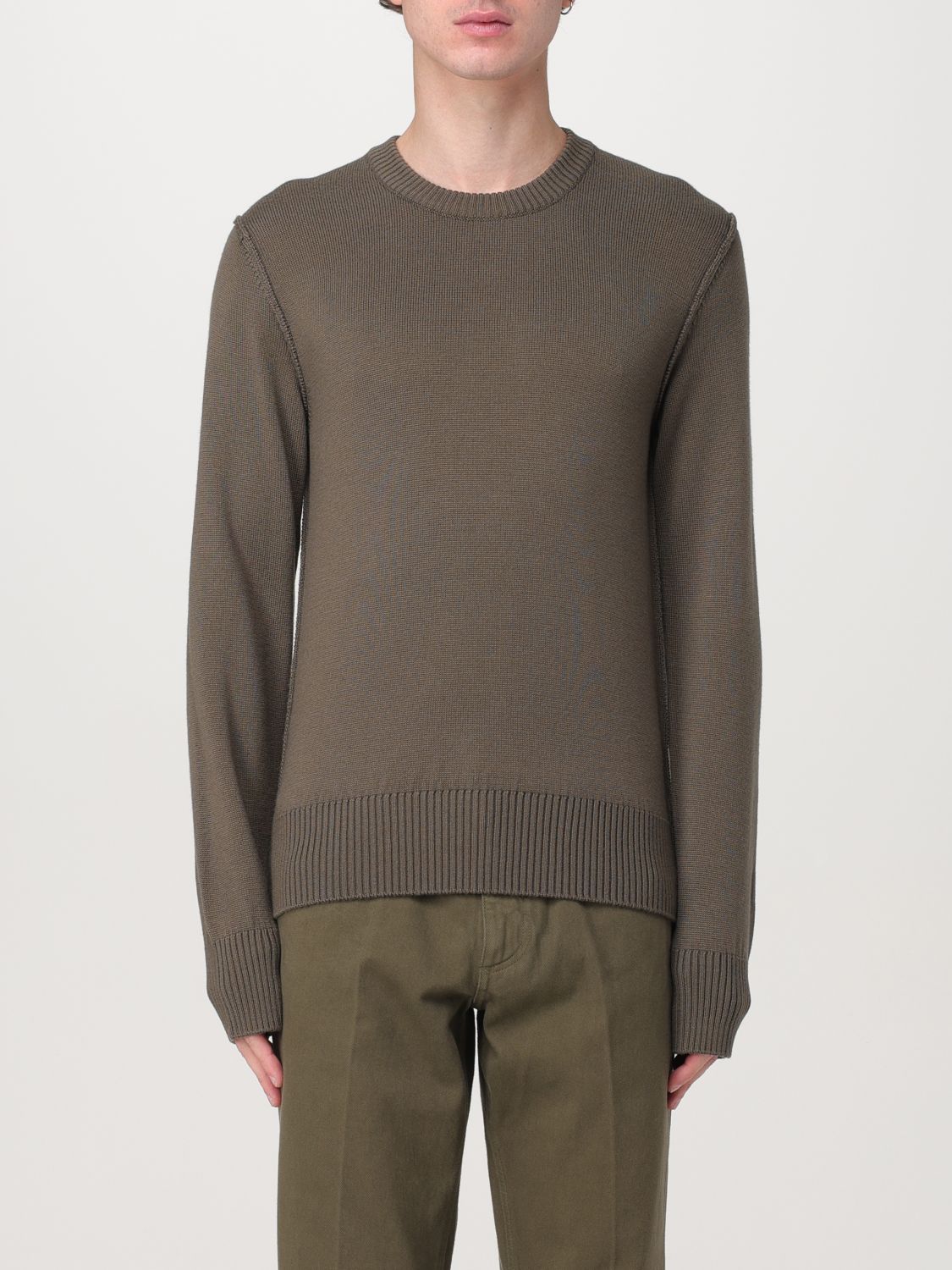 Crew-neck sweater - Green