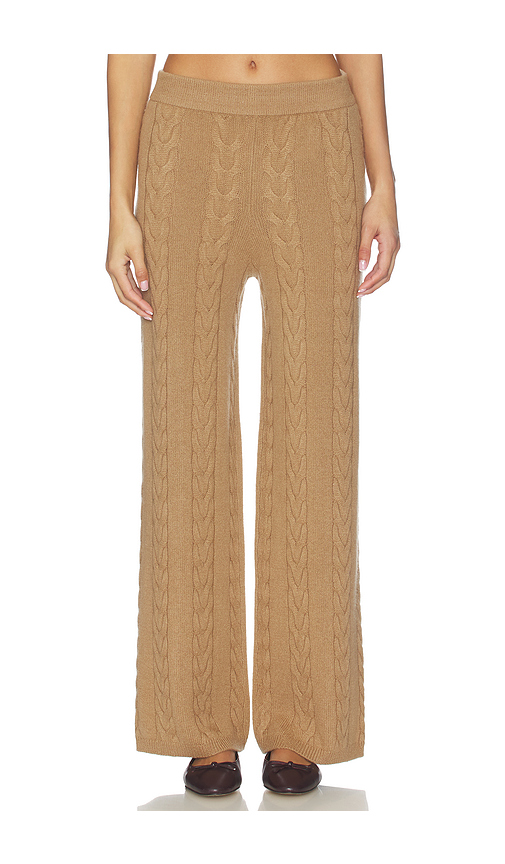 Lisa Yang Dagny Trousers in Tan. - 0 also