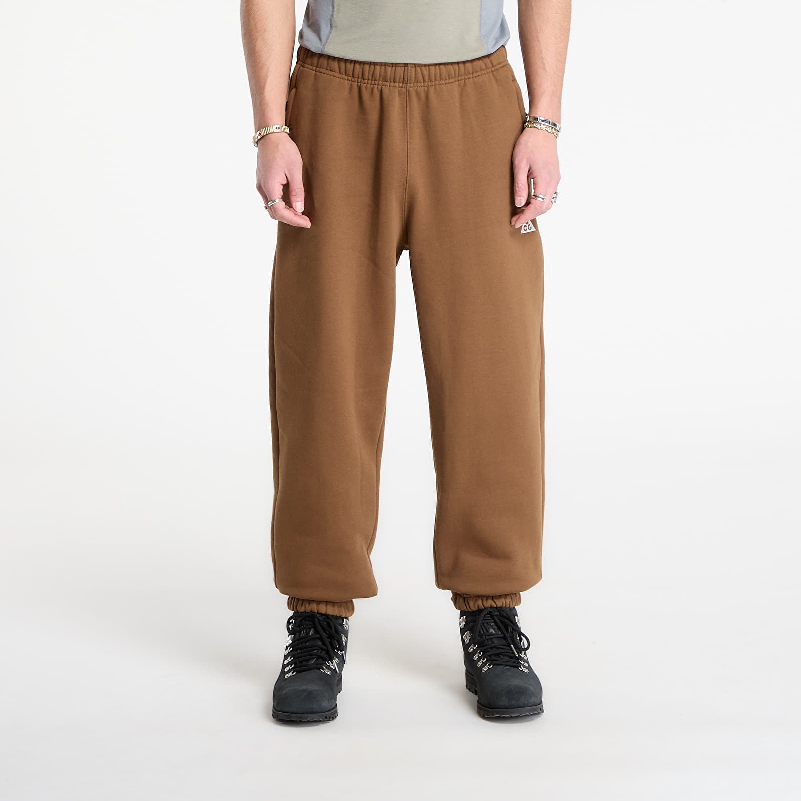 Pants Nike ACG "Tuff Fleece" Pants Mosswood Brown/ Summit White