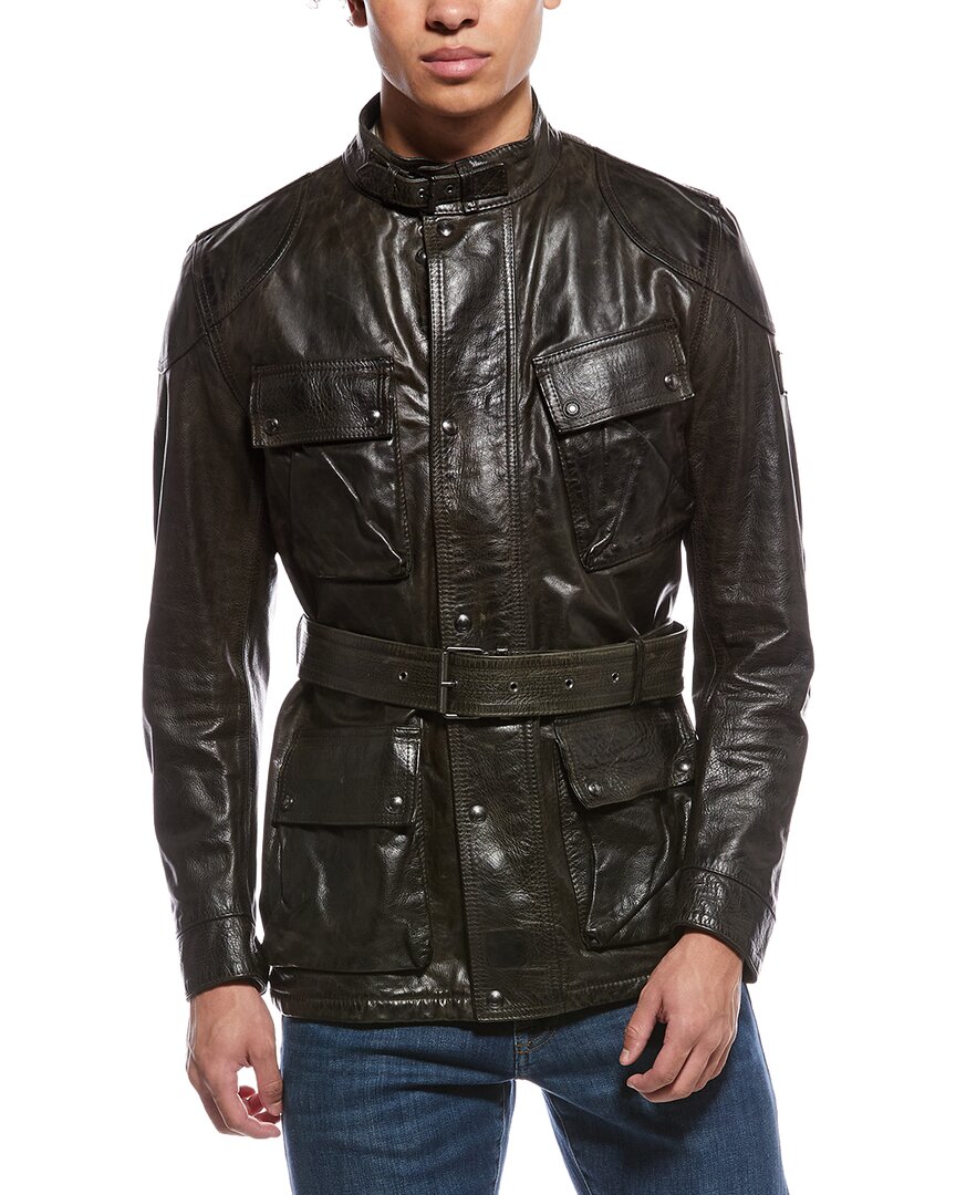 Legacy Trialmaster Leather Panther Jacket