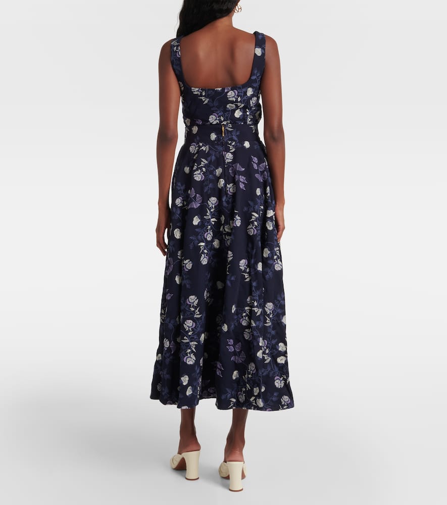 Bergamot floral maxi skirt