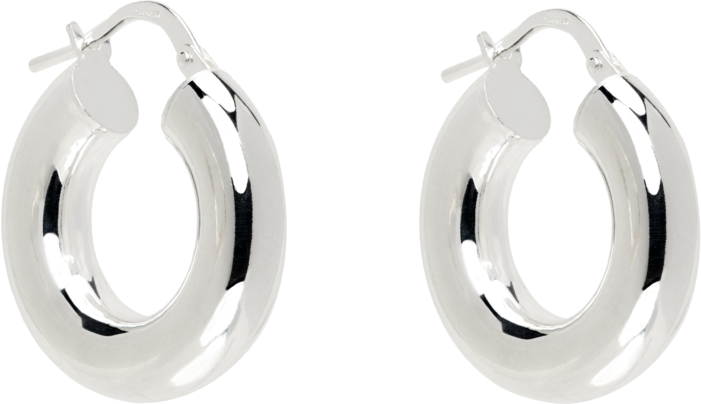Sophie Buhai Silver Tiny Everyday Hoop Earrings