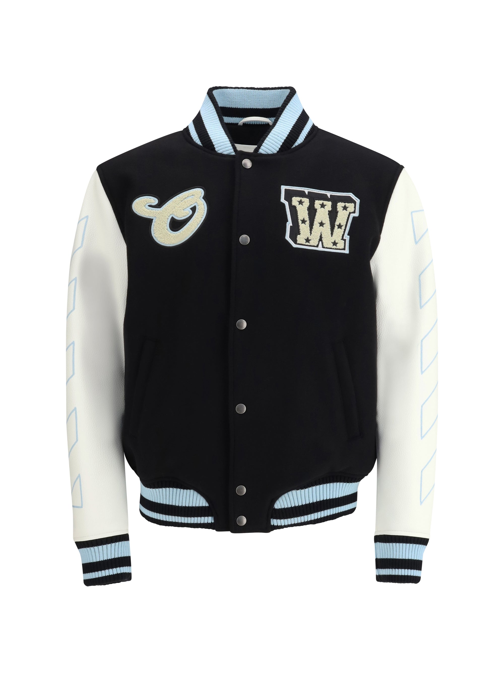Varsity Star Logo Jacket — Black