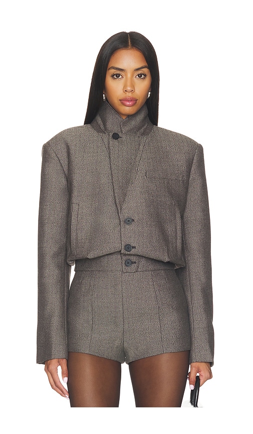 EAVES Noah Bomber Jacket in Brown. - XS also in