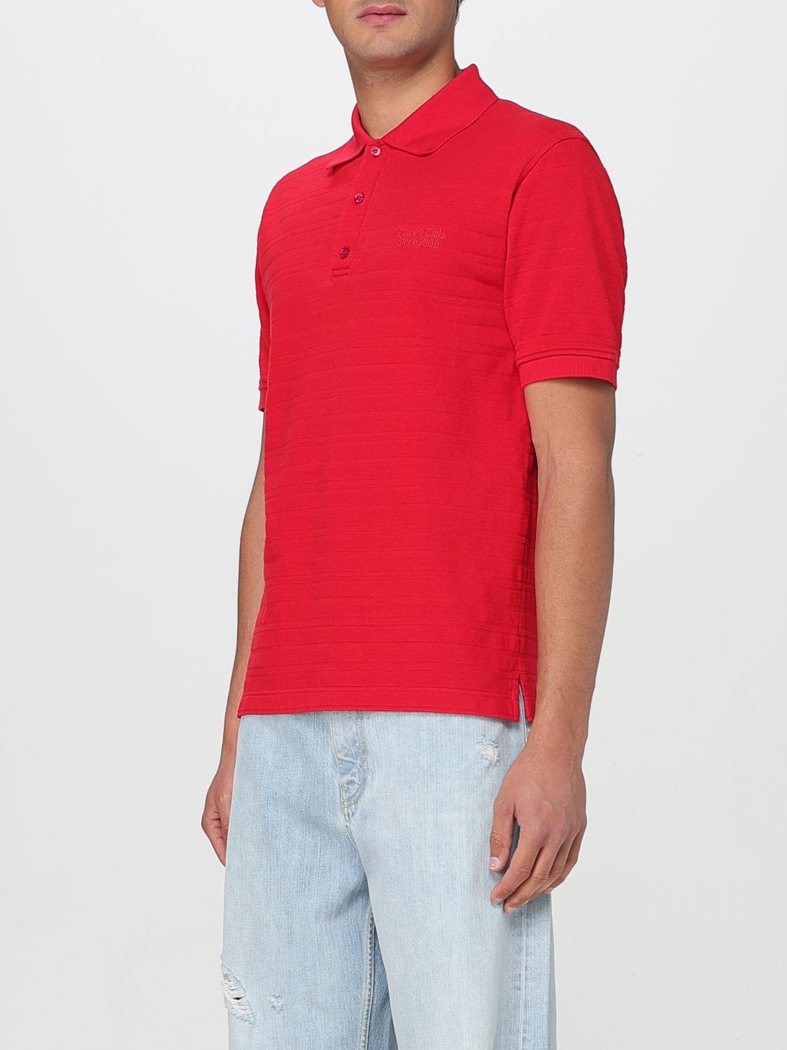 Polo Shirt GOLDEN GOOSE Men color Red