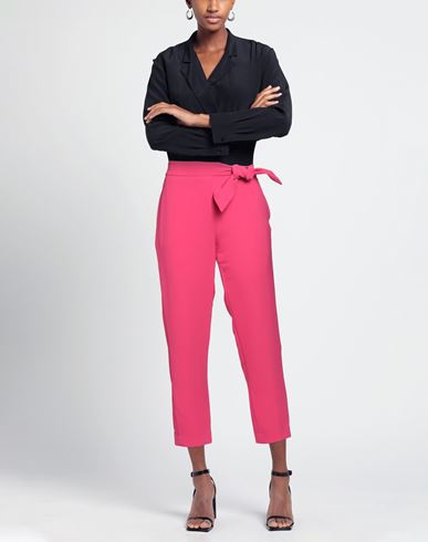 Woman Pants Fuchsia Size 8 Polyester, Elastane