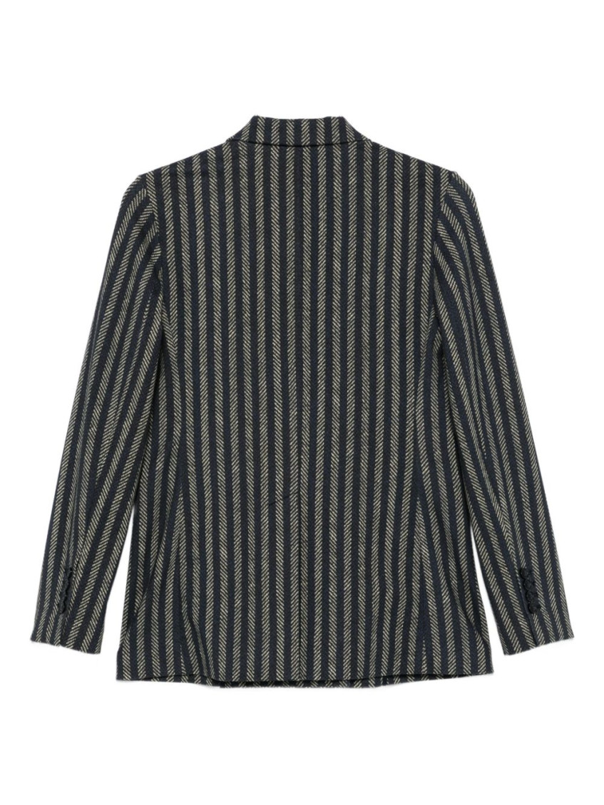 Cotton Double-Breasted Jacket